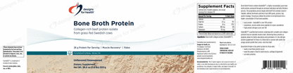 Bone Broth Protein Unflavored by Designs for Health