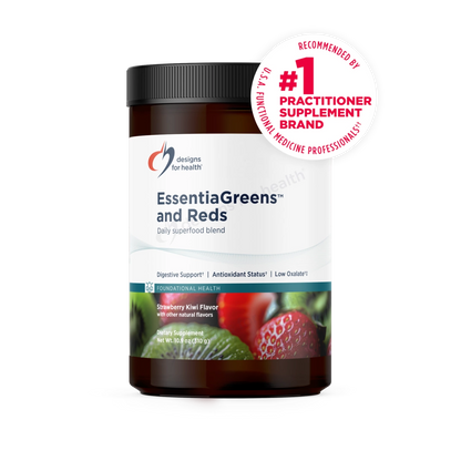 EssentiaGreens and Reds (Strawberry Kiwi) by Designs for Health