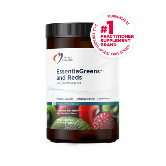 EssentiaGreens and Reds (Strawberry Kiwi) by Designs for Health