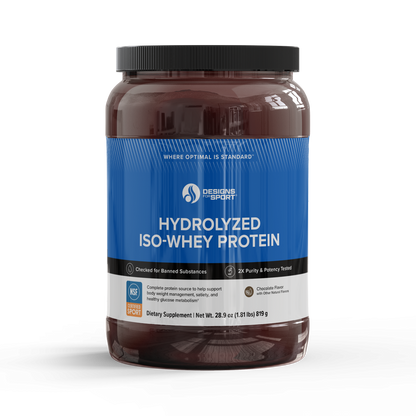 Hydrolyzed ISO-Whey Protein Chocolate by Designs for Sport