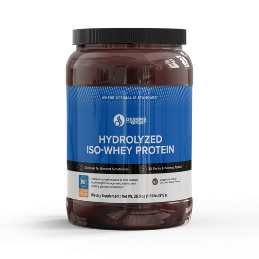 Hydrolyzed ISO-Whey Protein Chocolate by Designs for Sport