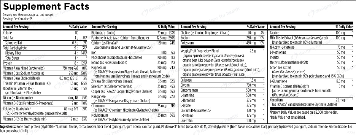 PaleoCleanse Plus (Chocolate) by Designs for Health