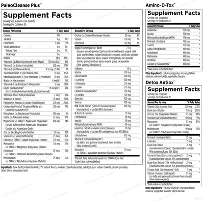 PaleoCleanse Plus Detox Program (Strawberry Vanilla 14-Day Kit) by Designs for Health