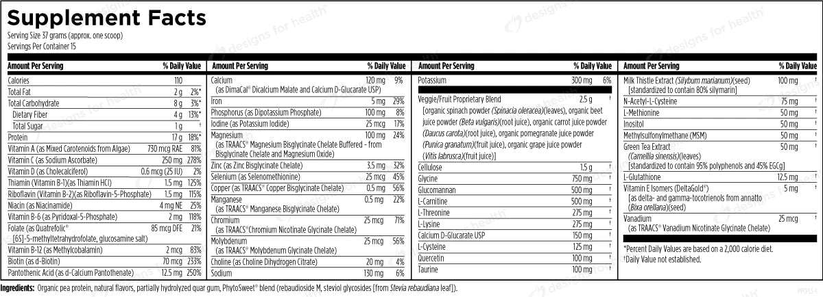 Plant Protein Cleanse Plus by Designs for Health