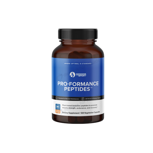 Pro-Formance Peptides by Designs for Sport
