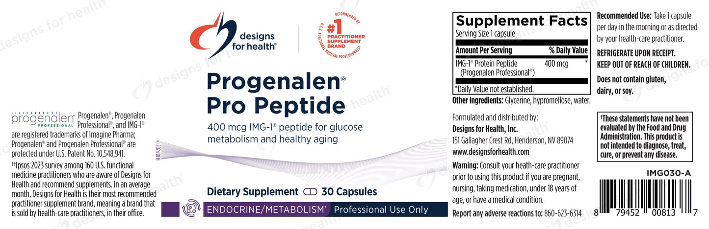 Progenalen Pro Peptide By Designs for Health