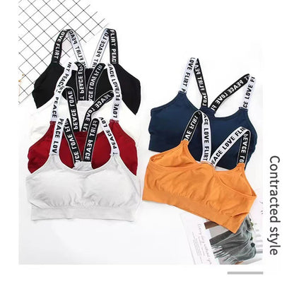 Women Sexy Sports Bra Tops For Gym Top Fitness Yoga Female Pad Sportswear Vest Tank Tops Sport Push Up Sports Bras Underwear