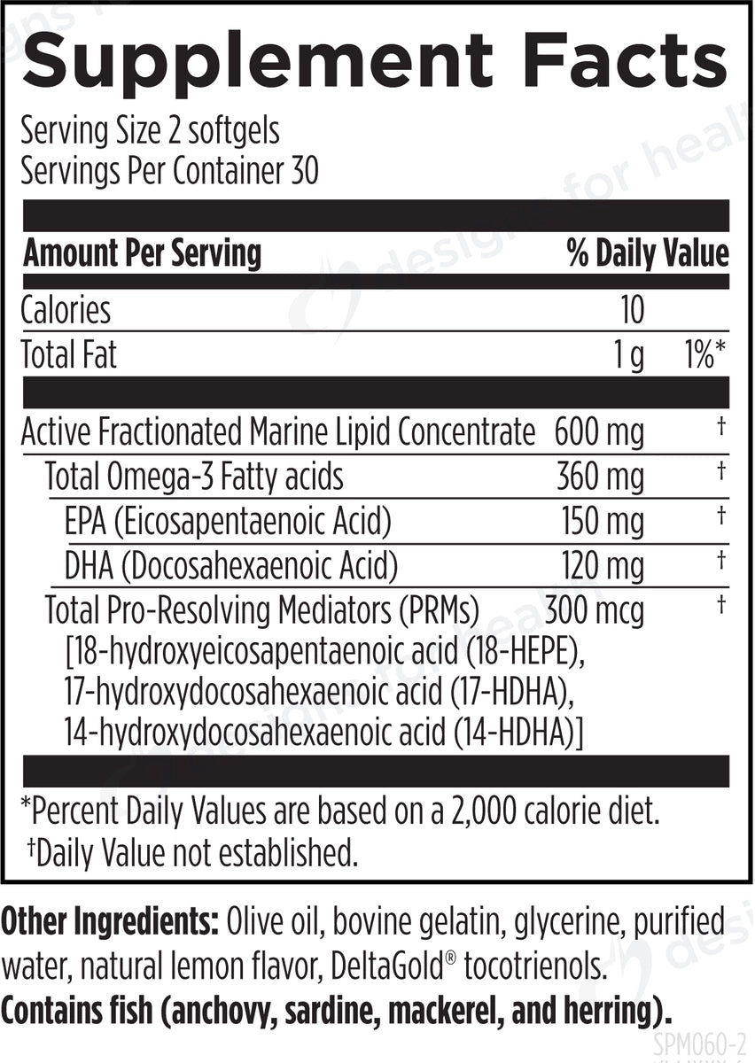 SPM Supreme (60 softgels) by Designs for Health