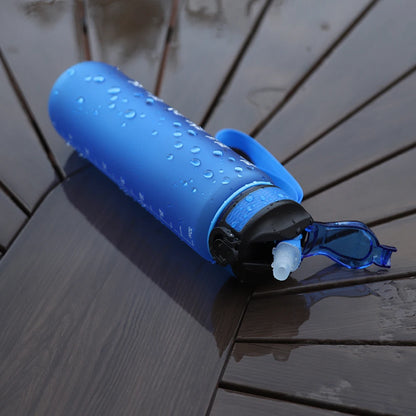 1 Liter Water Bottle Motivational Sport Water Bottle Leakproof Bottles Drinking Outdoor Travel Gym Fitness Jugs for Kitchen Cups