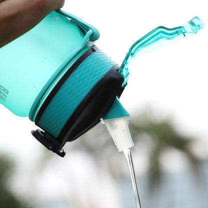 1 Liter Water Bottle Motivational Sport Water Bottle Leakproof Bottles Drinking Outdoor Travel Gym Fitness Jugs for Kitchen Cups