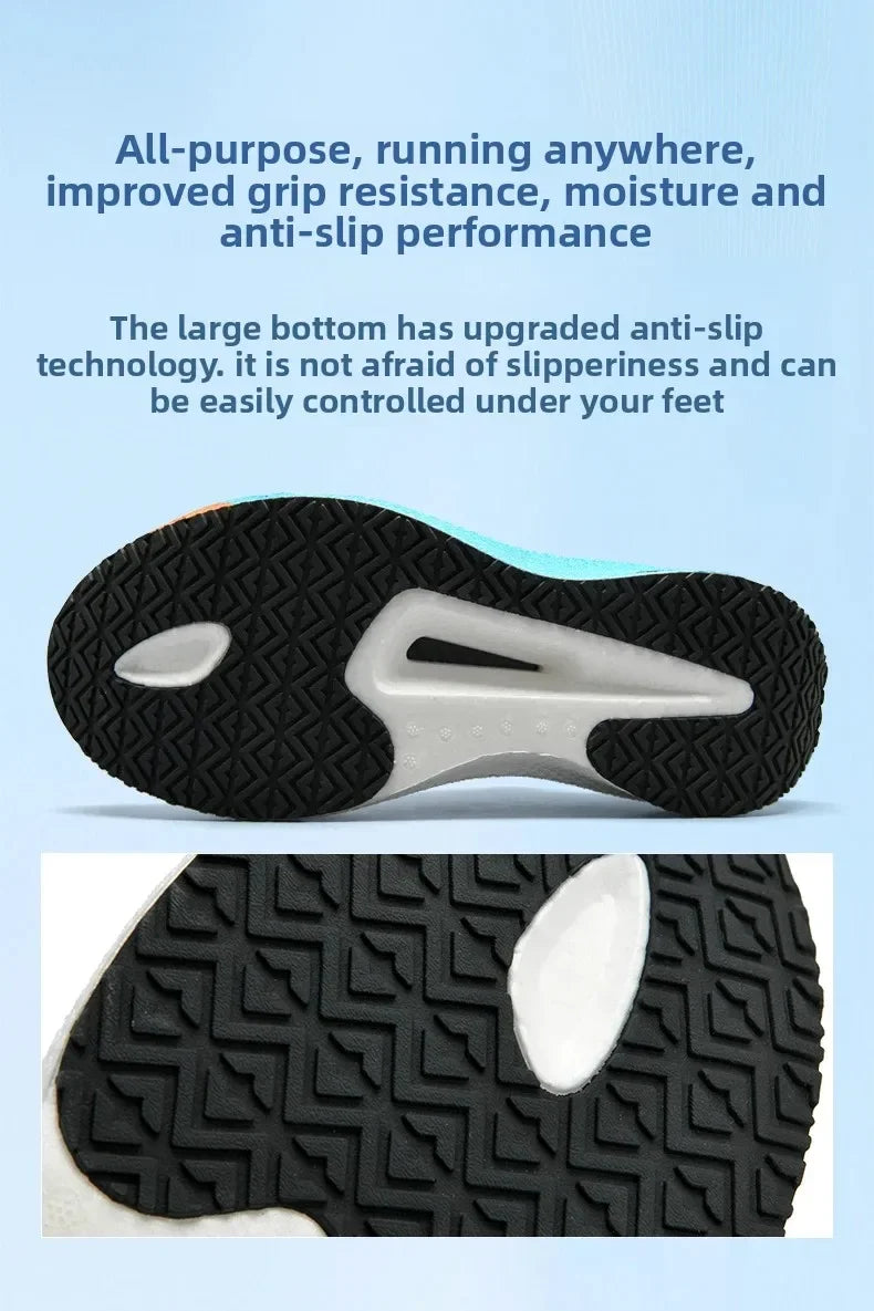 Unisex 2025 Full Carbon Plate Running Shoes Professional Marathon Racing Lightweight Bounce Cushion Breathable Sports Sneakers