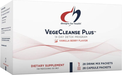 VegeCleanse Plus Detox Program (14 Day Kit) by Designs for Health | Now known as Plant Protein Cleanse