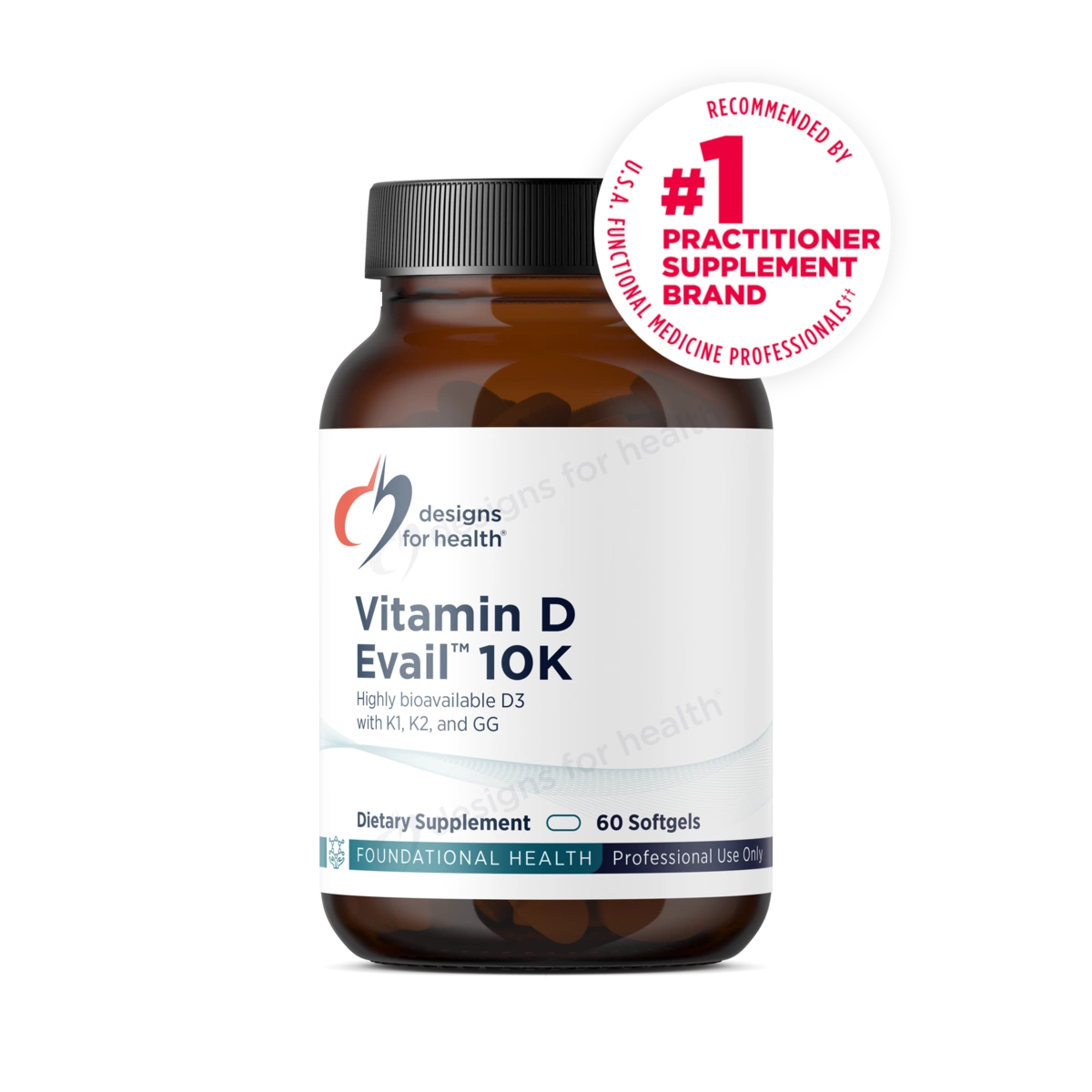 Vitamin D-Evail 10K by Designs for Health