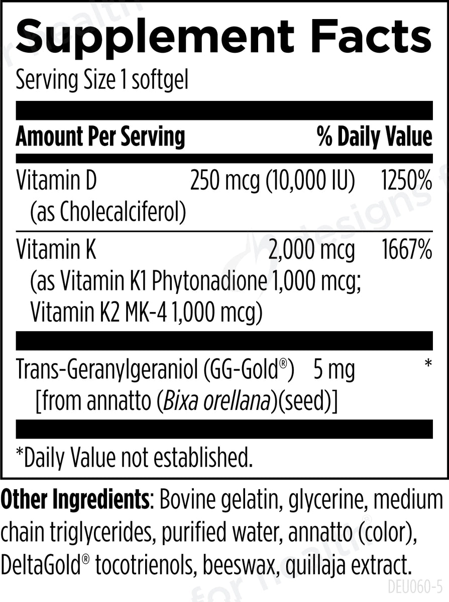 Vitamin D-Evail 10K by Designs for Health