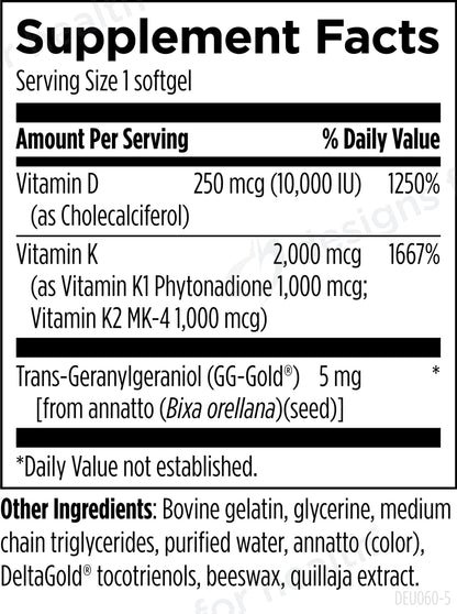 Vitamin D-Evail 10K by Designs for Health